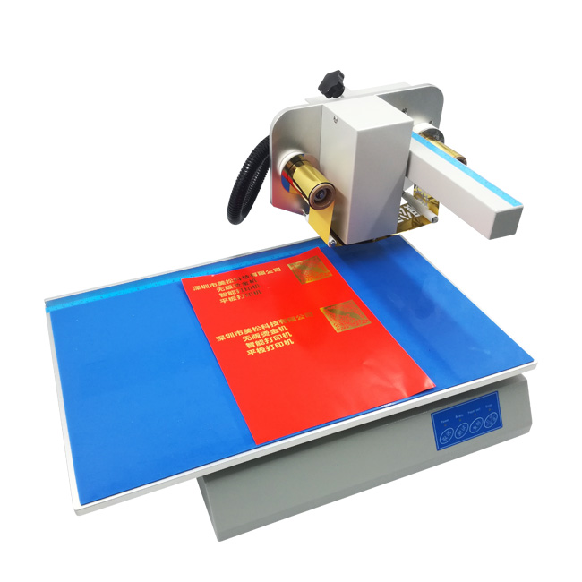 stamping location digital foil printer for label