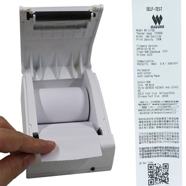 vending machine square 58mm Thermal Printer for mac MS-EJT58