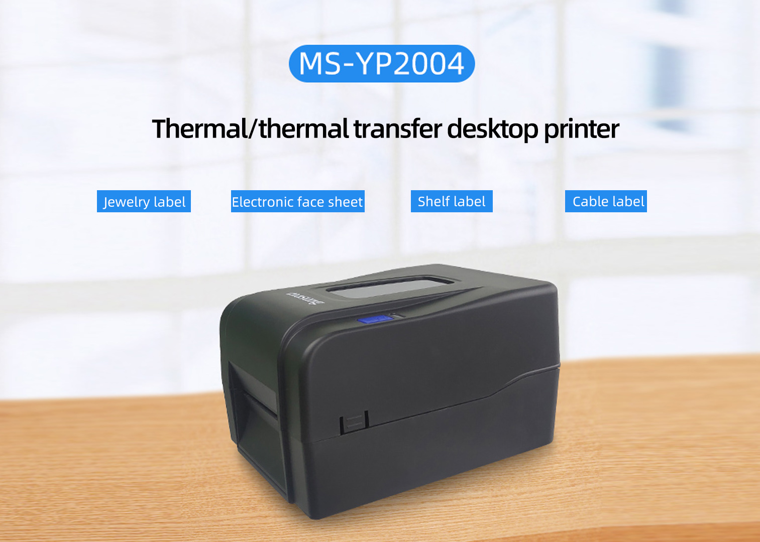 What is the difference between thermal label and thermal transfer label printer?