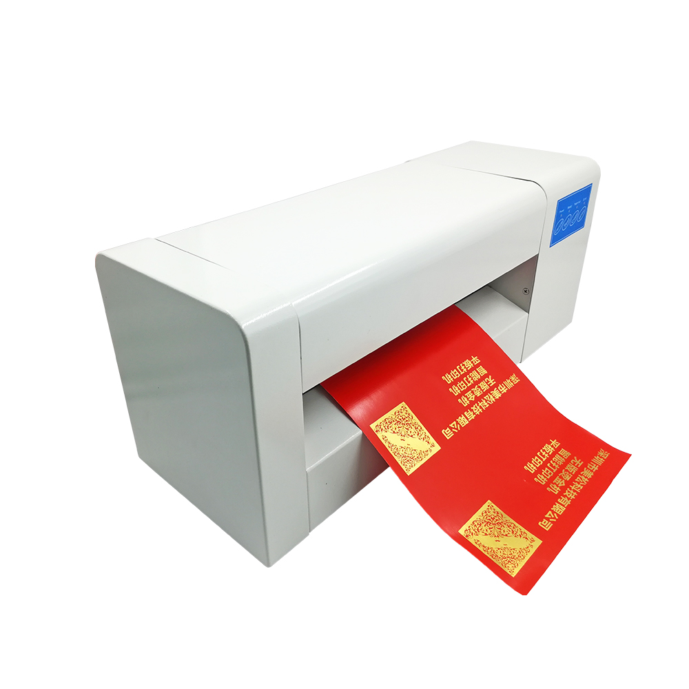 ribbon metallic digital foil printer for textiles