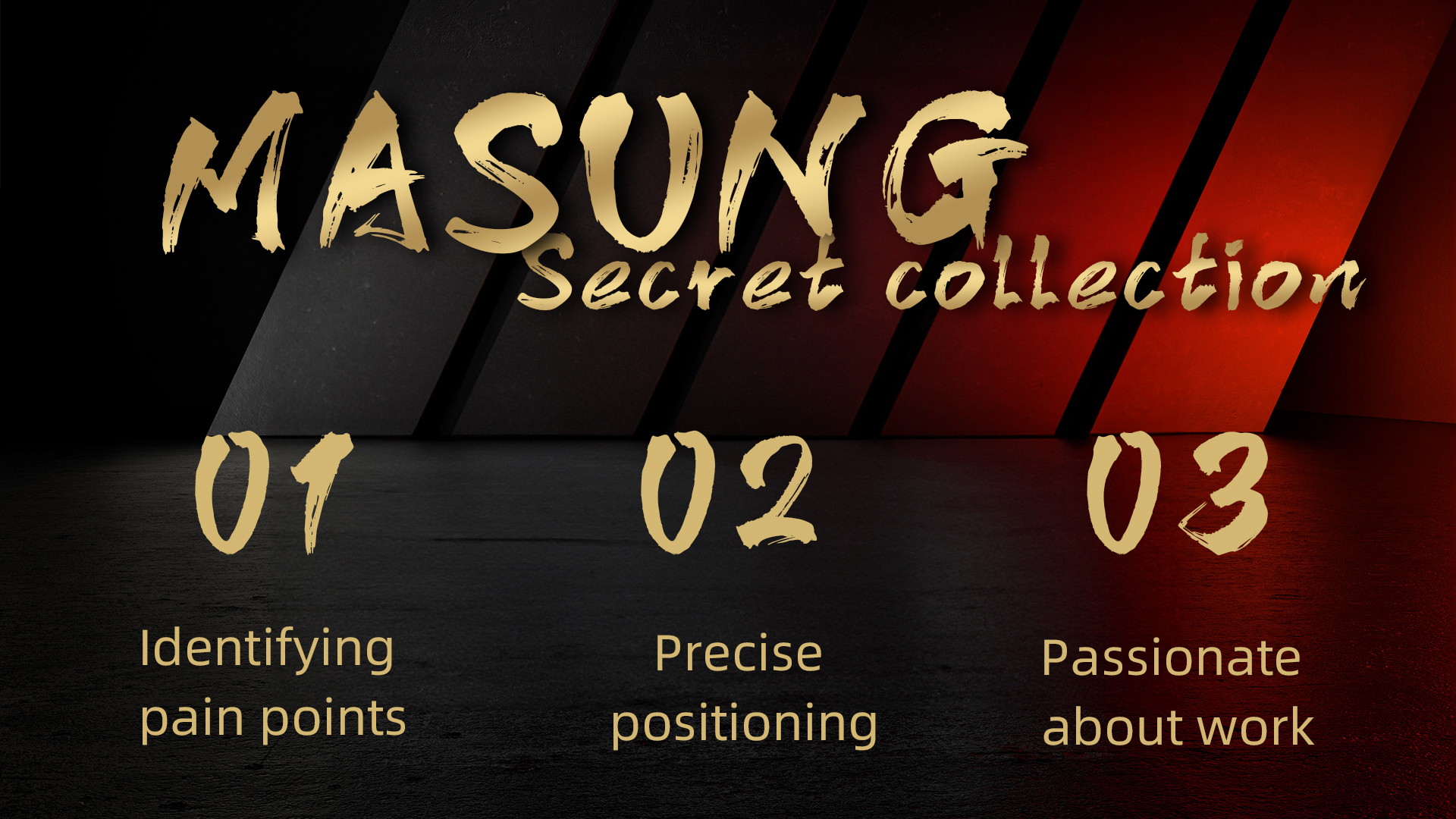 Three secrets to making the MASUNG brand a success