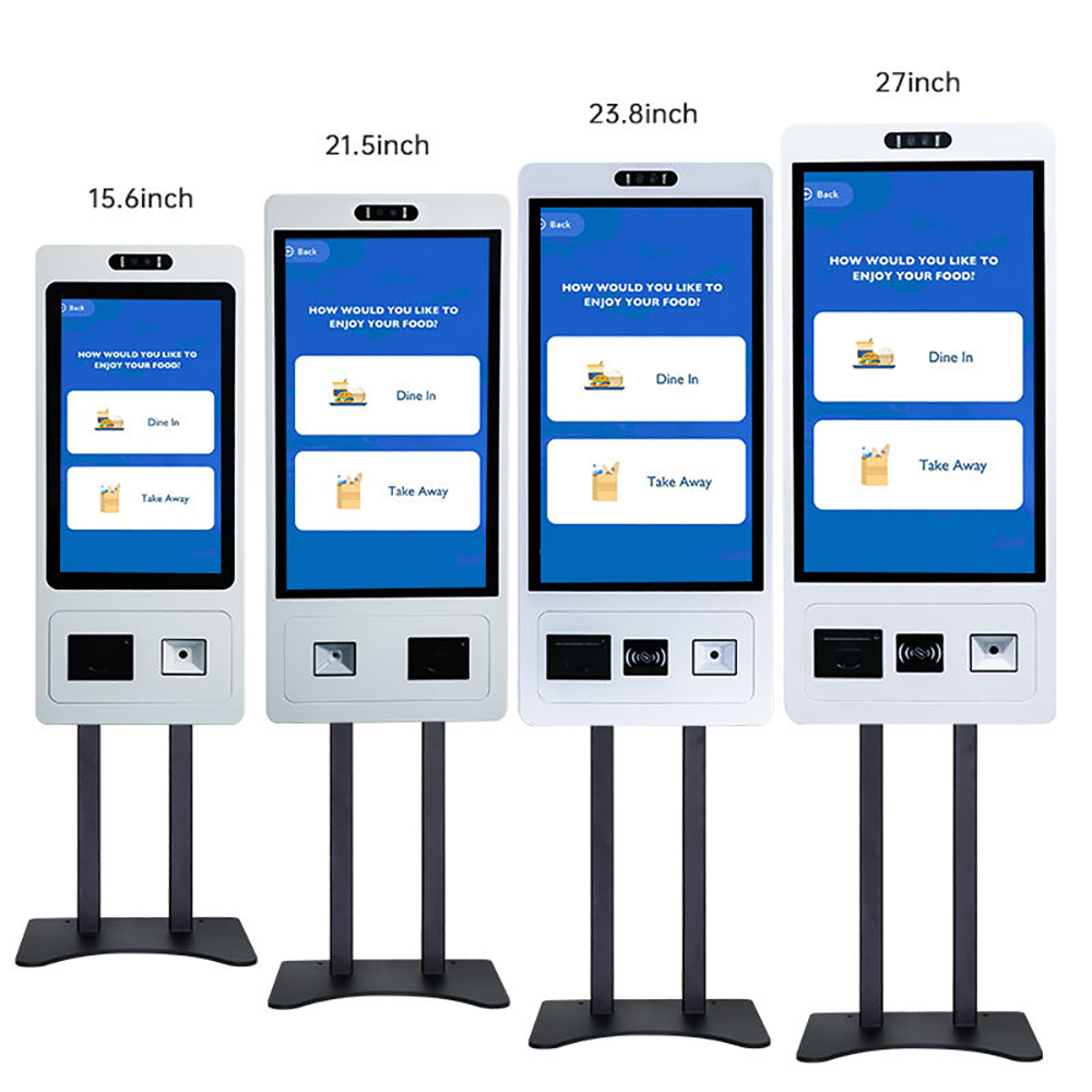 MS-S7Touch Screen Self Check Kiosk Hotel Ordering