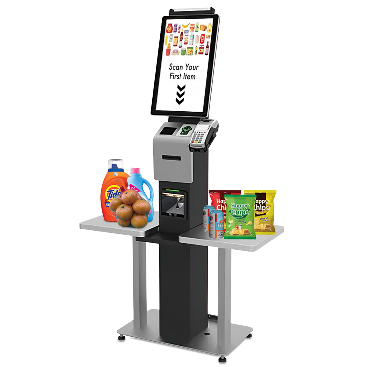 21.5"Self-Checkout Kiosk MS-AD215