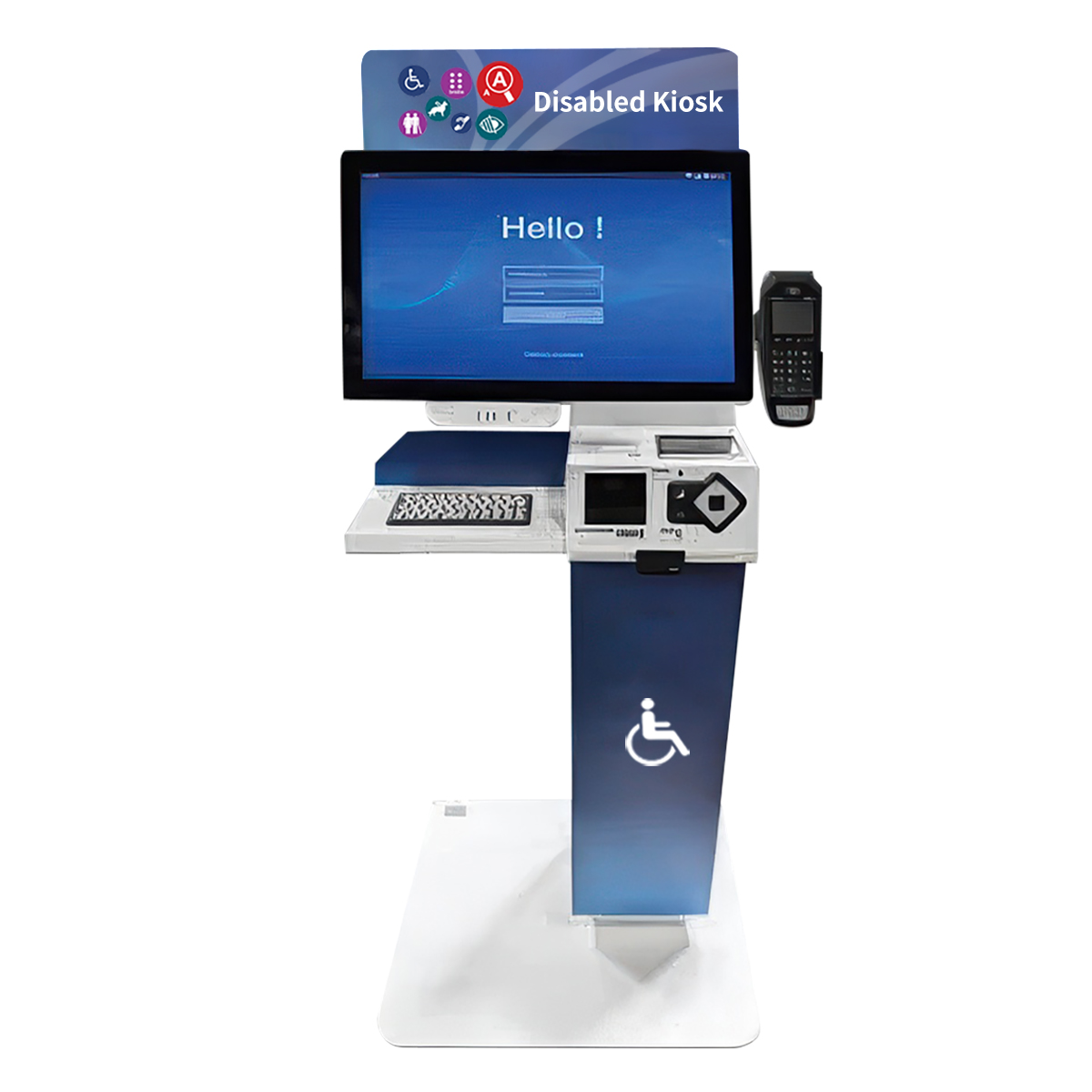 AODA Kiosk: Empowering Disabled with Voice & Braille
