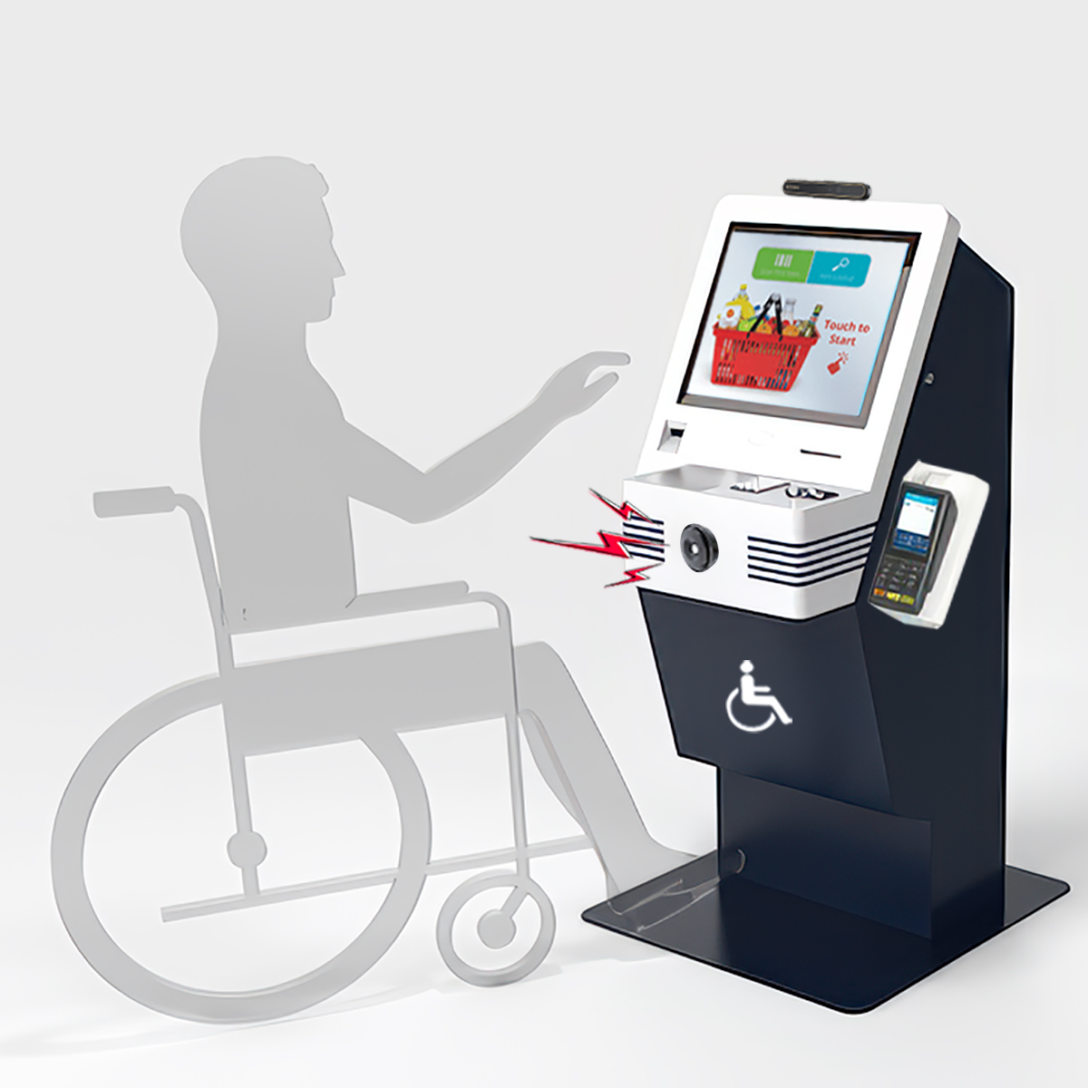 AODA Kiosk: Empowering Disabled with Voice & Braille